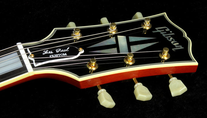 Used 2010 Gibson Custom Shop 1957 Les Paul Custom Reissue Electric Guitar Faded Cherry