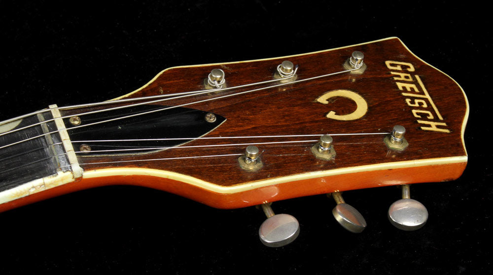 Used 1964 Gretsch 6120 Chet Atkins Electric Guitar Orange — 4