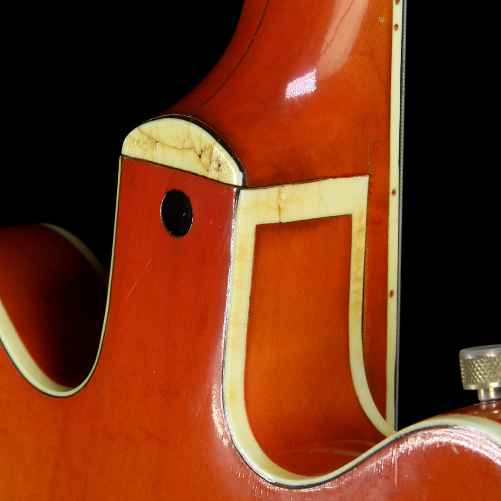 Used 1964 Gretsch 6120 Chet Atkins Electric Guitar Orange — 7