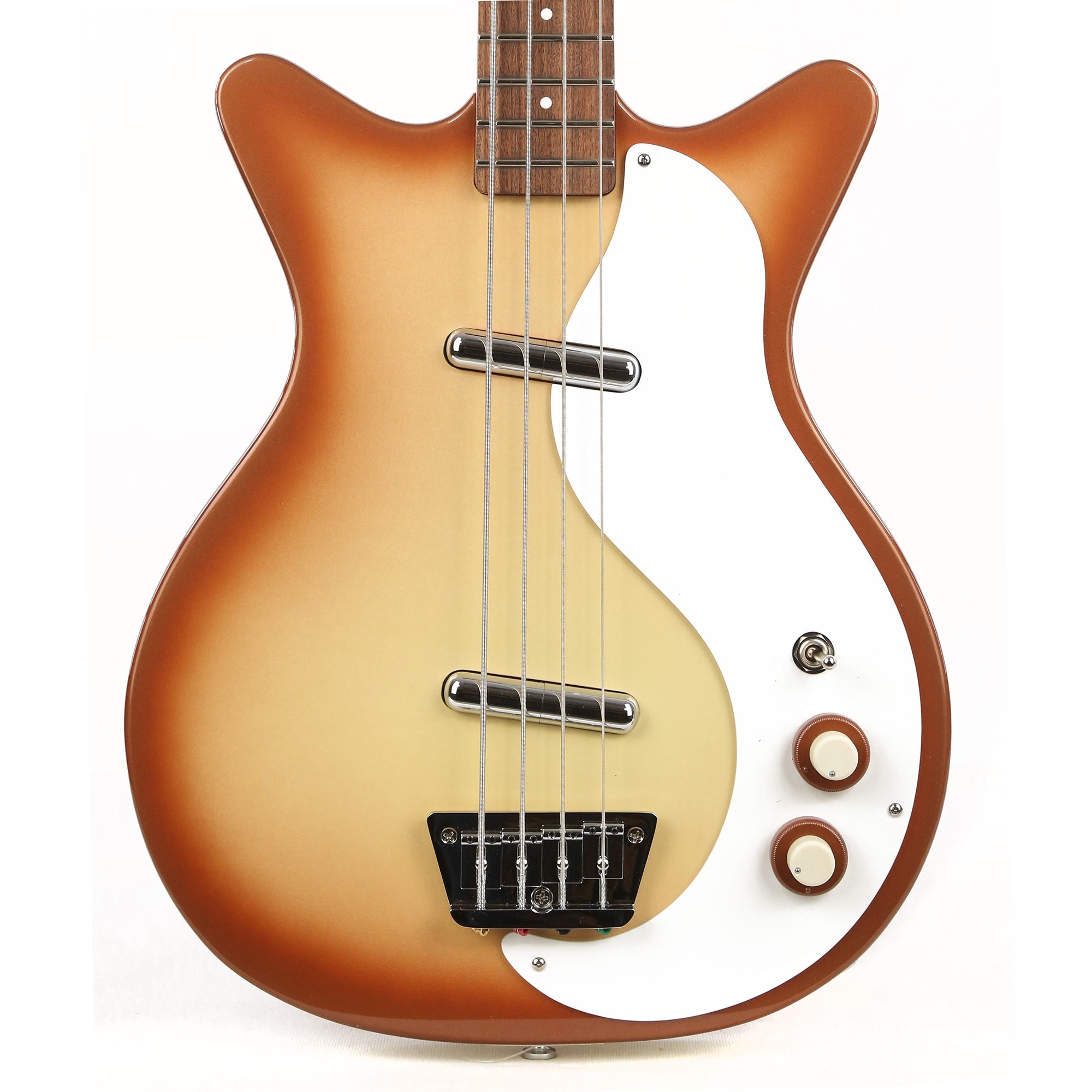 Danelectro '59 DC Long Scale Bass Copper Burst | The Music Zoo