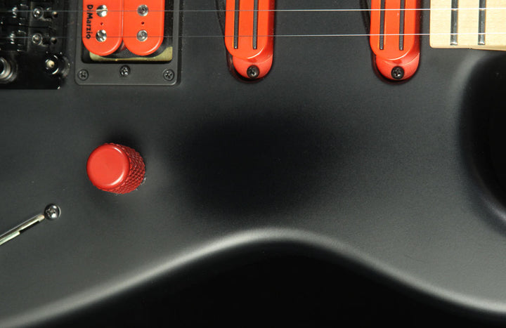 Used 2007 Charvel Custom Shop San Dimas Primer Scream Electric Guitar Matte Black