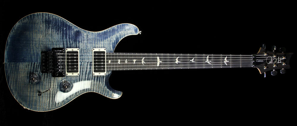 Used 2015 Paul Reed Smith "Floyd" Custom 24 Electric Guitar Faded Whale Blue — 2