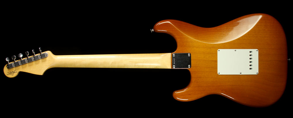 Used 2012 Fender Custom Shop '62 Stratocaster Closet Classic Electric Guitar Honey Burst with Matching Headstock — 3
