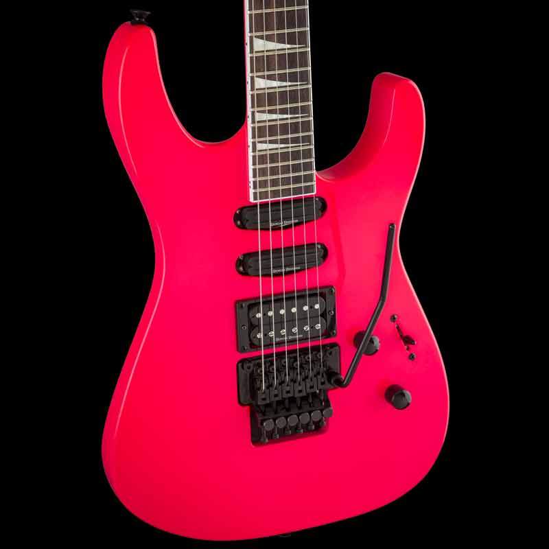 Jackson SL3X Soloist Neon Pink | The Music Zoo