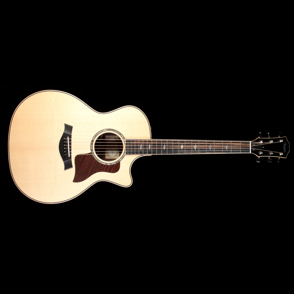Taylor 814ce Grand Auditorium Acoustic-Electric Guitar Natural — 2