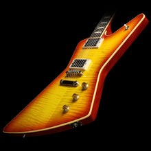 Used 2013 Gibson Custom Shop 1958 Explorer Flame Top Reissue Electric Guitar Heritage Cherry Sunburst