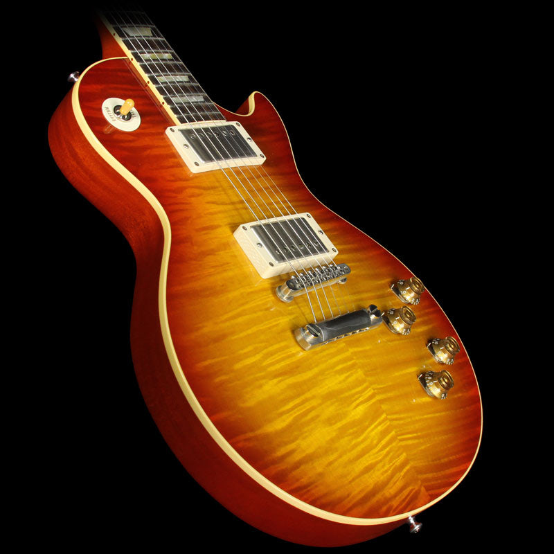 Used 2010 Gibson Custom Shop 1959 Les Paul Reissue Electric Guitar Cherry Sunburst — 1