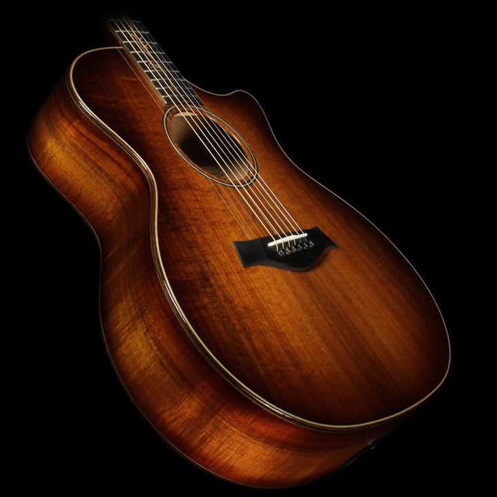 Used 2015 Taylor K24ce Koa Top Grand Auditorium Acoustic Guitar