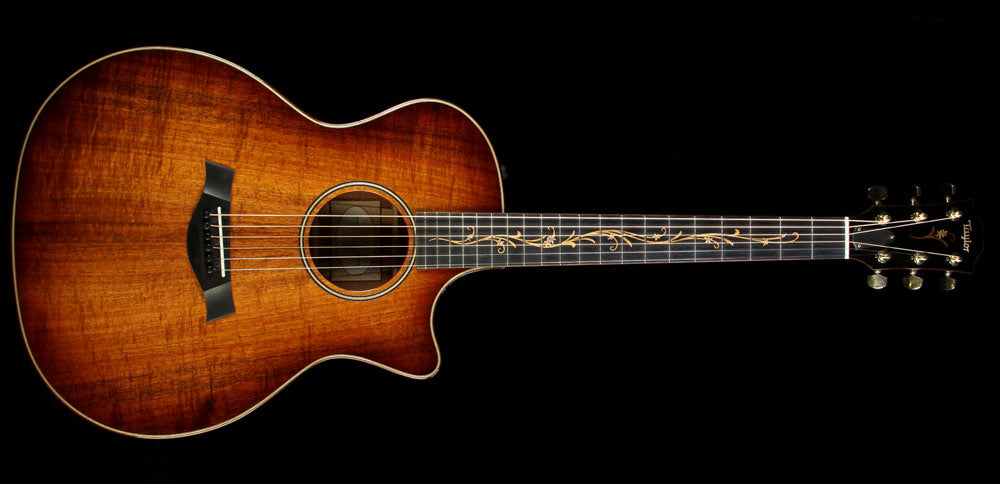 Used 2015 Taylor K24ce Koa Top Grand Auditorium Acoustic Guitar — 2