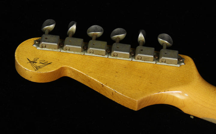 Used 2011 Fender Custom Shop Masterbuilt Greg Fessler '65 Stratocaster Relic Electric Guitar Fiesta Red