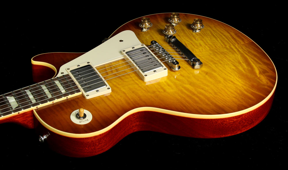Used 2013 Gibson Custom Shop 1959 Les Paul Reissue Electric Guitar Iced Tea — 8