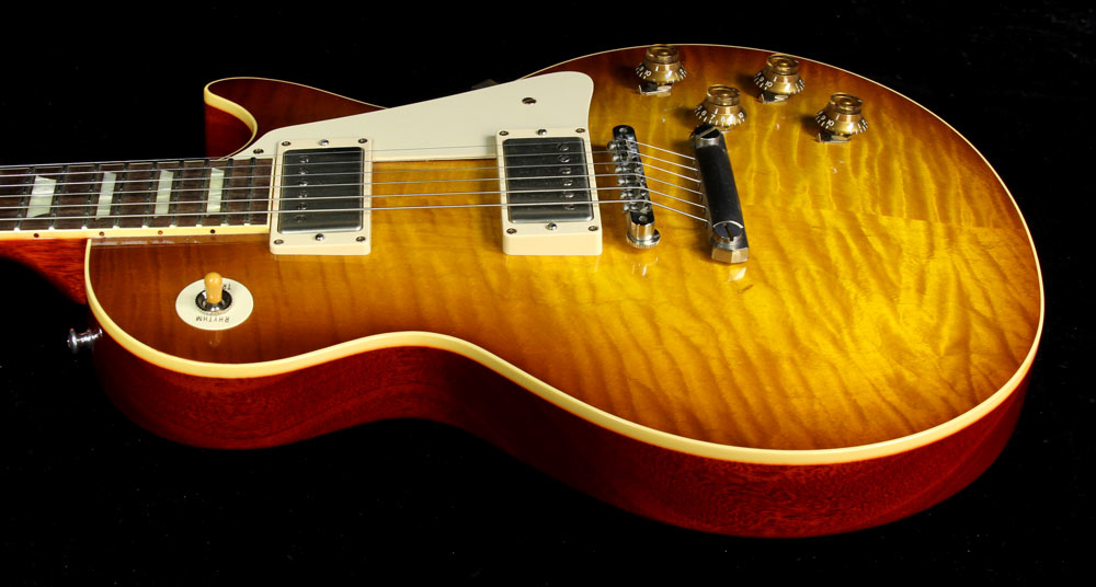 Used 2013 Gibson Custom Shop 1959 Les Paul Reissue Electric Guitar Iced Tea — 9