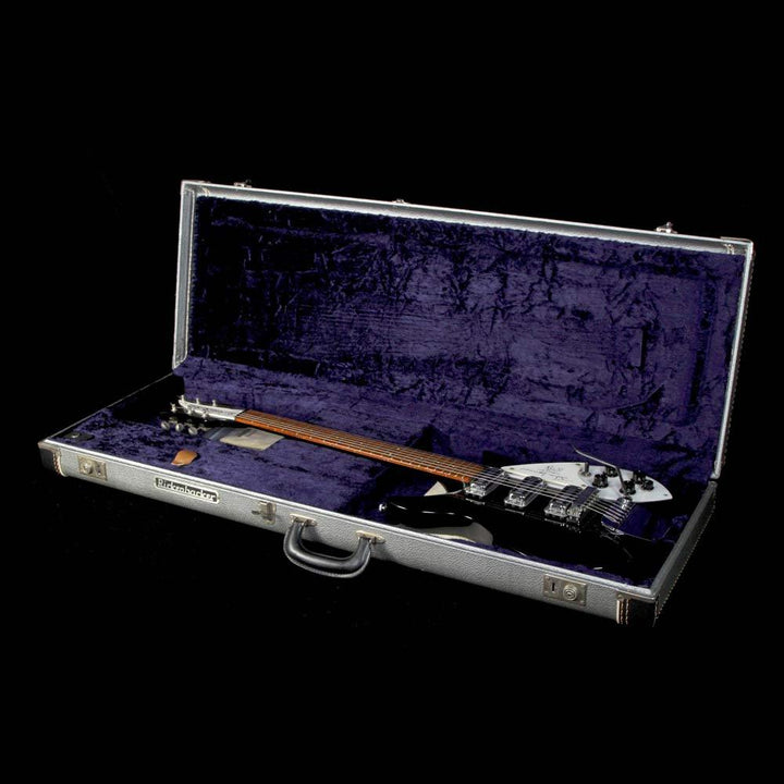 Used 1990 Rickenbacker 355 JL Limited Edition John Lennon Electric Guitar Jetglo