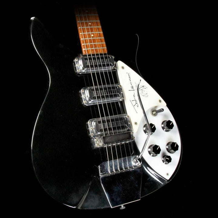 Used 1990 Rickenbacker 355 JL Limited Edition John Lennon Electric Guitar Jetglo