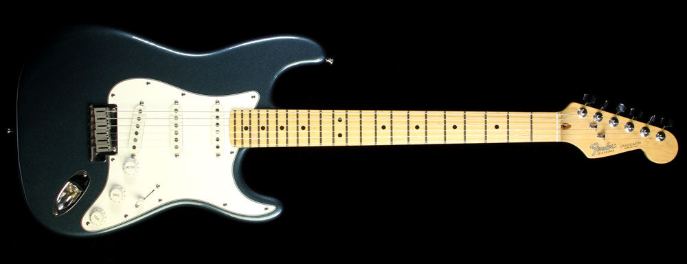 Used 1988 Fender American Standard Stratocaster Electric Guitar Gun Metal Blue — 2