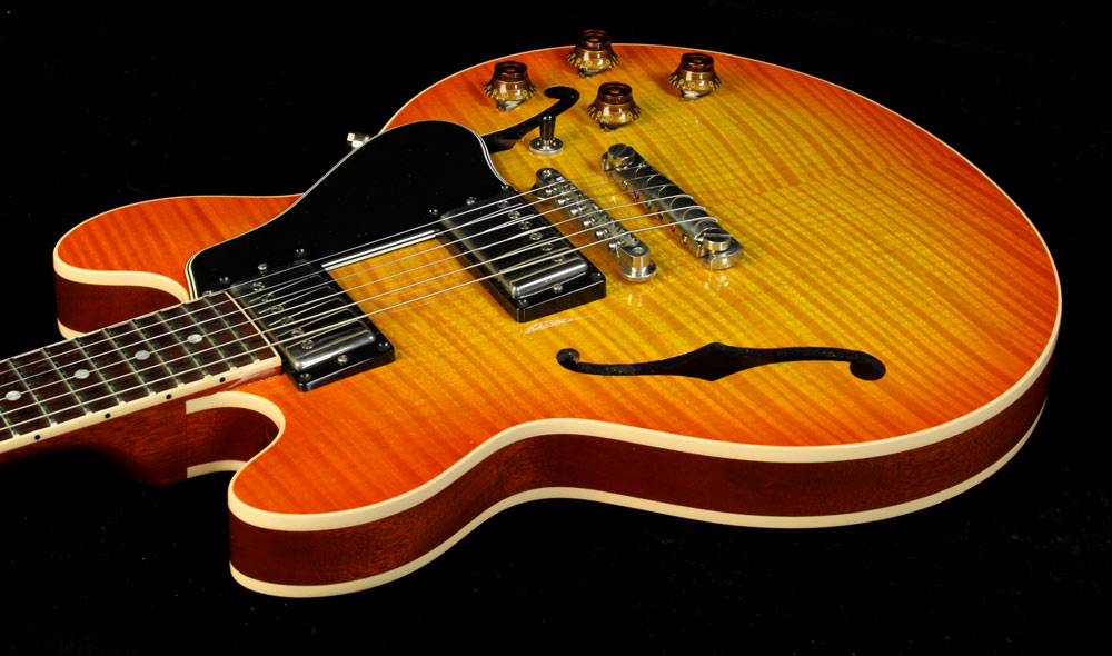 Used 2006 Gibson Custom Shop CS-336 Electric Guitar Tangerine Burst — 7