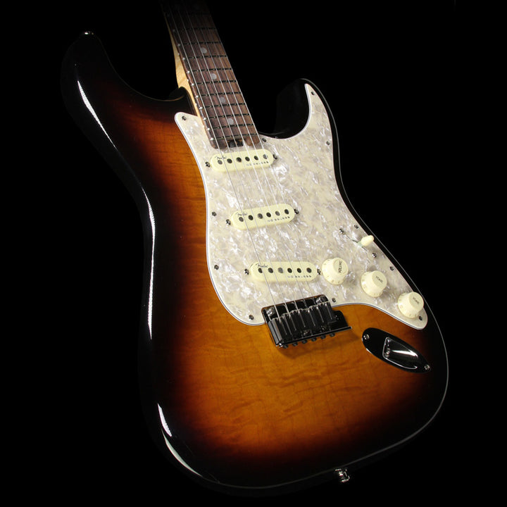 Fender American Elite Stratocaster Electric Guitar 2-Tone Sunburst