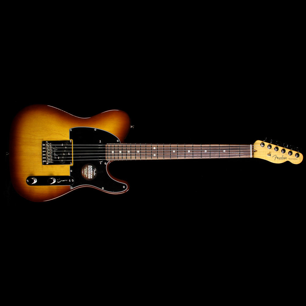 Fender 2016 Limited Edition Figured Neck American Standard Telecaster Electric Guitar Cognac Burst — 2