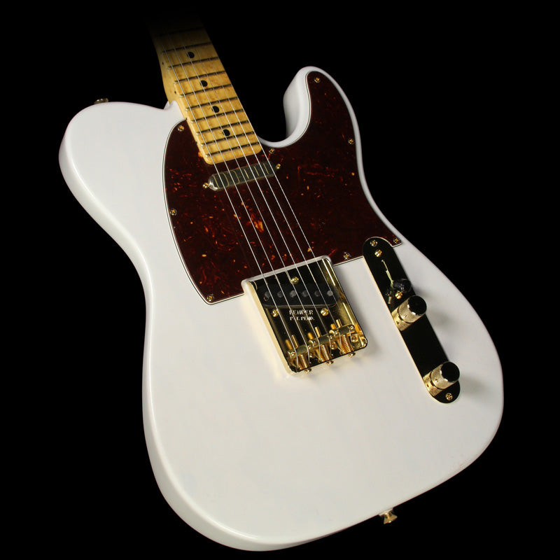 Fender Limited Edition Select Light Ash Telecaster Electric Guitar White Blonde — 1