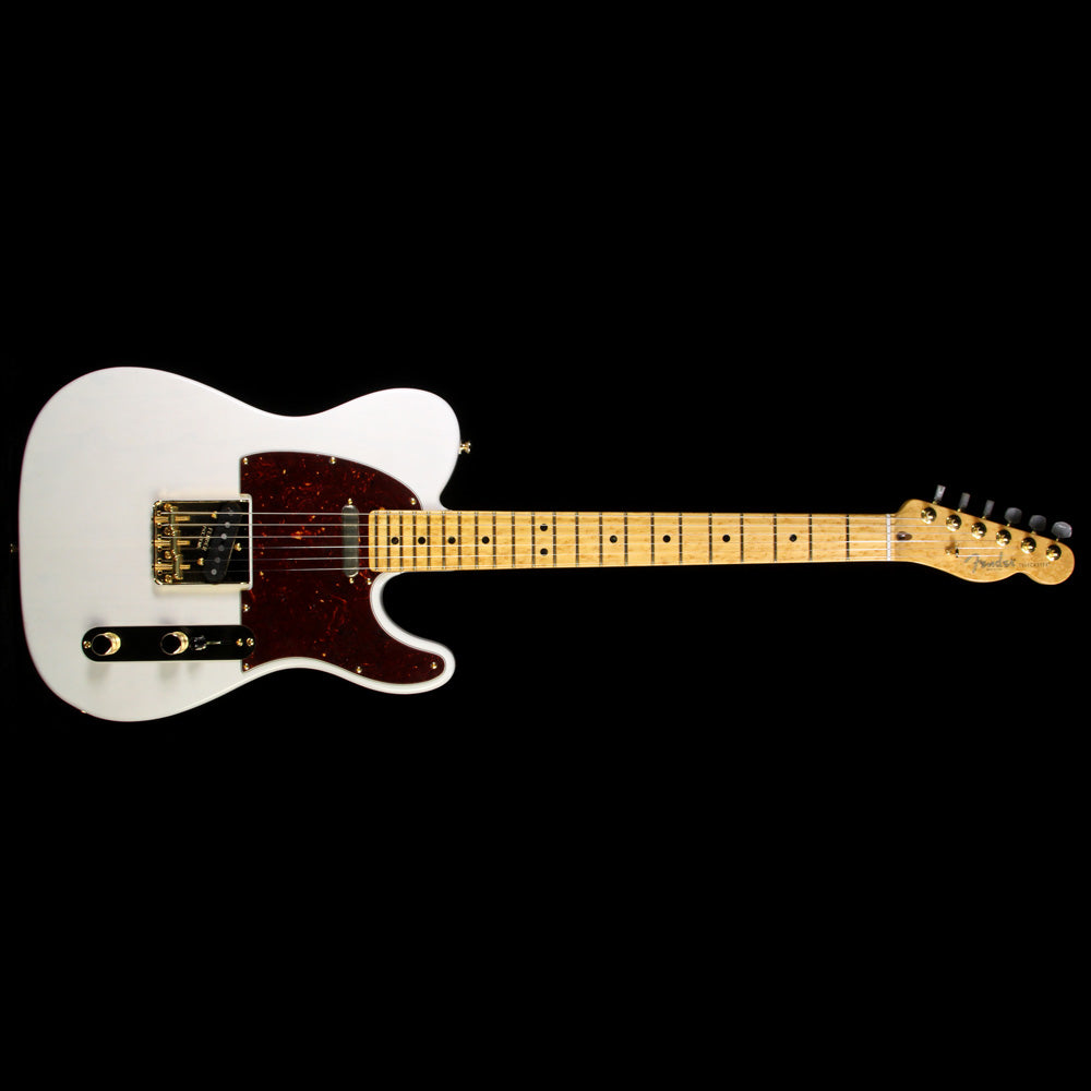 Fender Limited Edition Select Light Ash Telecaster Electric Guitar White Blonde — 2