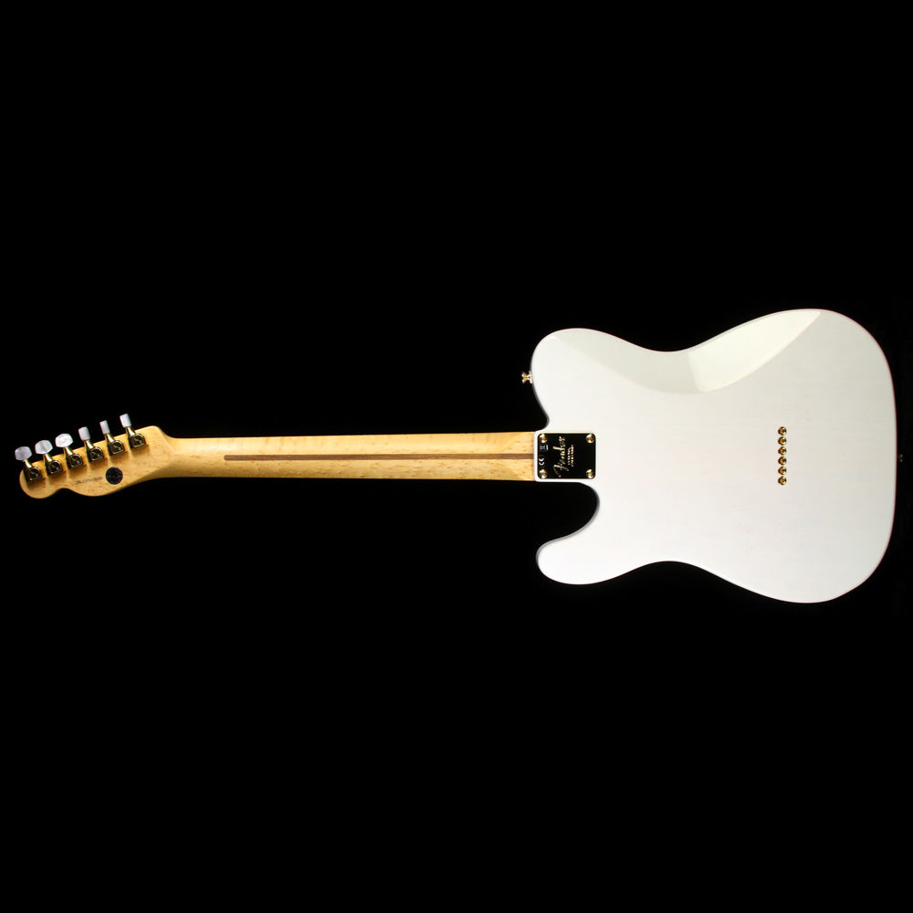 Fender Limited Edition Select Light Ash Telecaster Electric Guitar White Blonde — 3