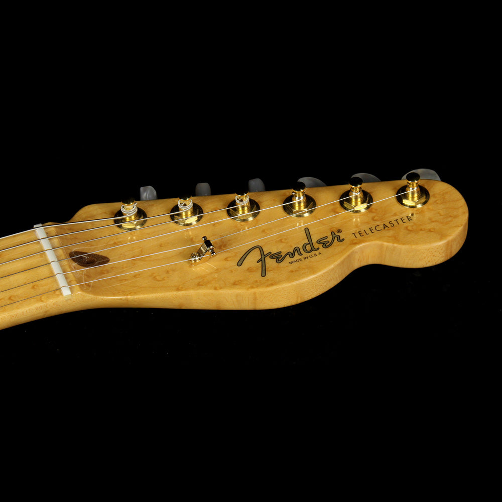 Fender Limited Edition Select Light Ash Telecaster Electric Guitar White Blonde — 4