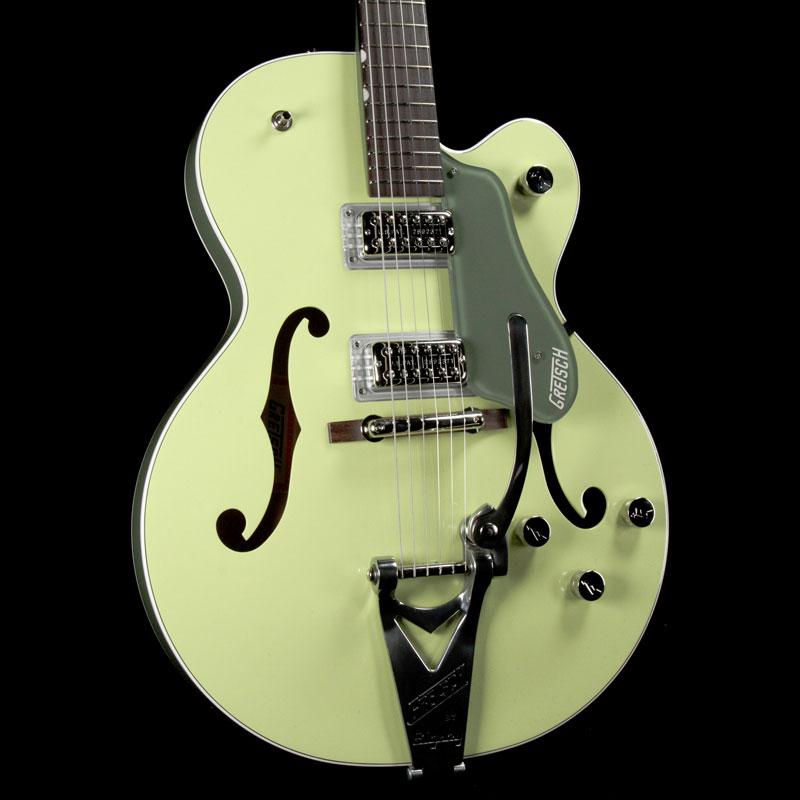 Gretsch G6118T-SGR Players Edition Anniversary 2-Tone Smoke Green — 1