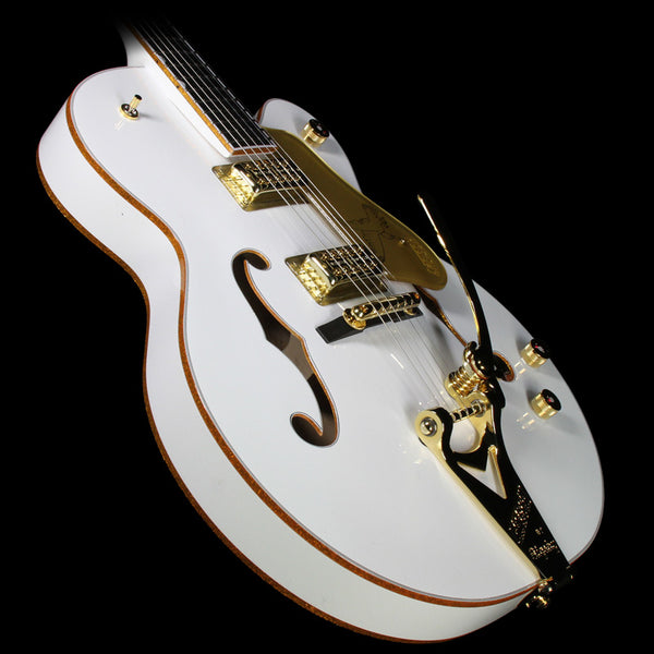Used 2016 Gretsch G6136T Players Edition White Falcon Electric Guitar