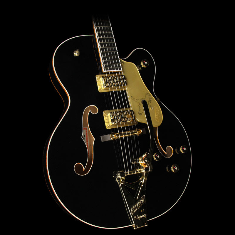Used Gretsch G6136T Players Edition Black Falcon Electric Guitar — 1