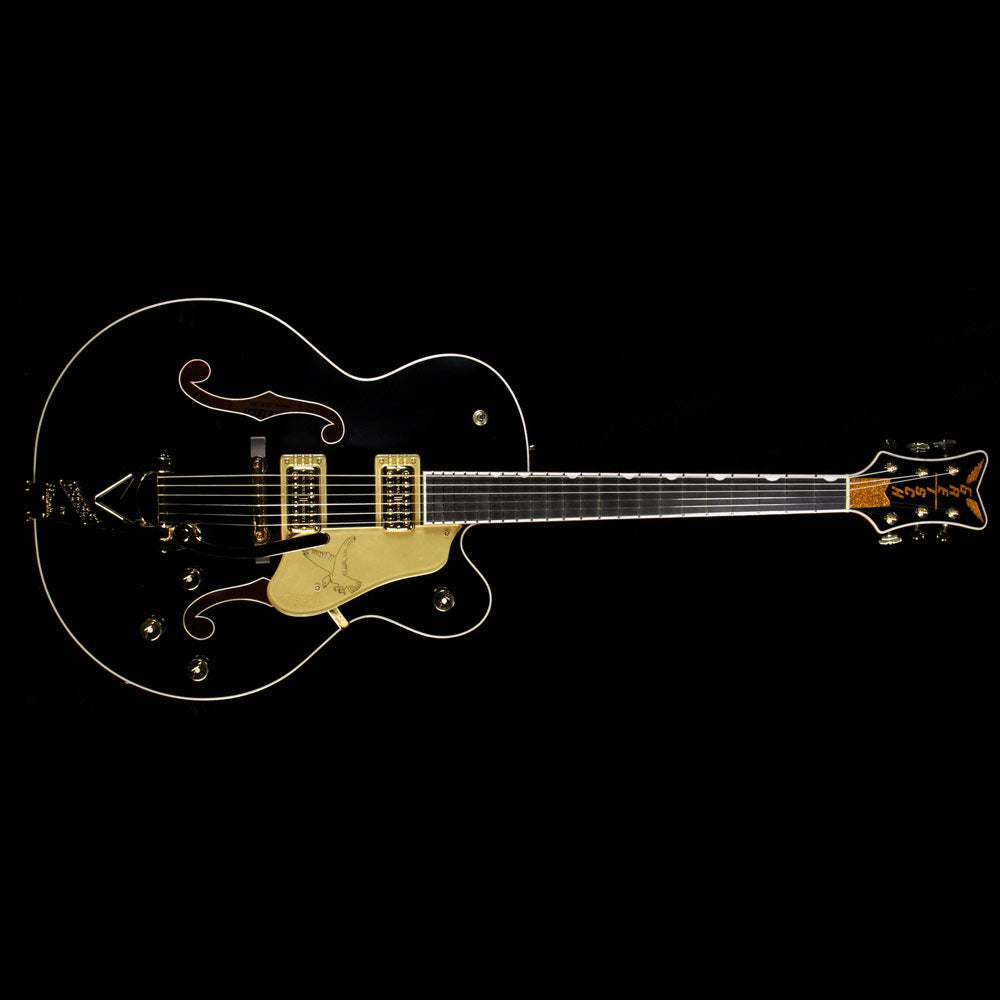 Used Gretsch G6136T Players Edition Black Falcon Electric Guitar — 2
