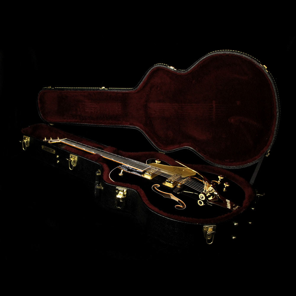Used Gretsch G6136T Players Edition Black Falcon Electric Guitar — 5