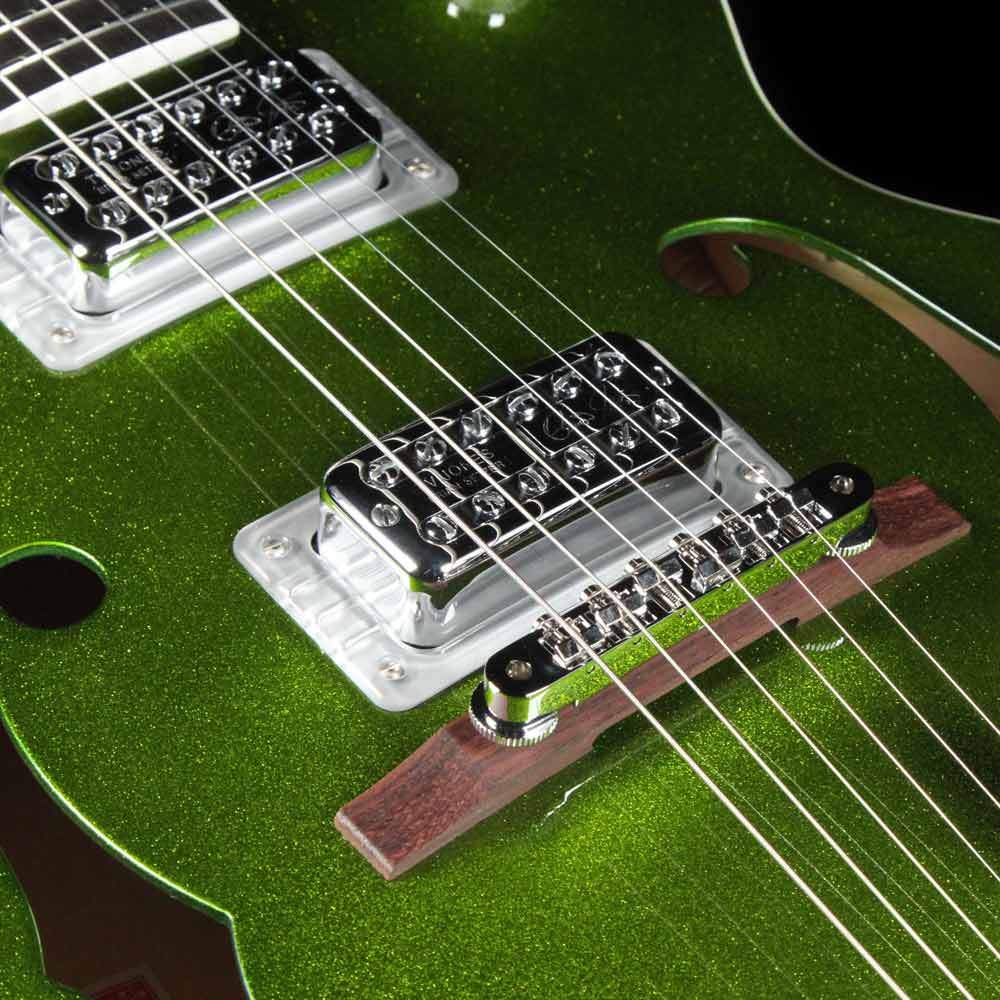 Gretsch G6120SH-GSPK Brian Setzer Hot Rod Green Sparkle — 4