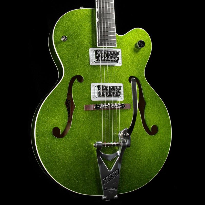 Gretsch G6120SH-GSPK Brian Setzer Hot Rod Green Sparkle — 1