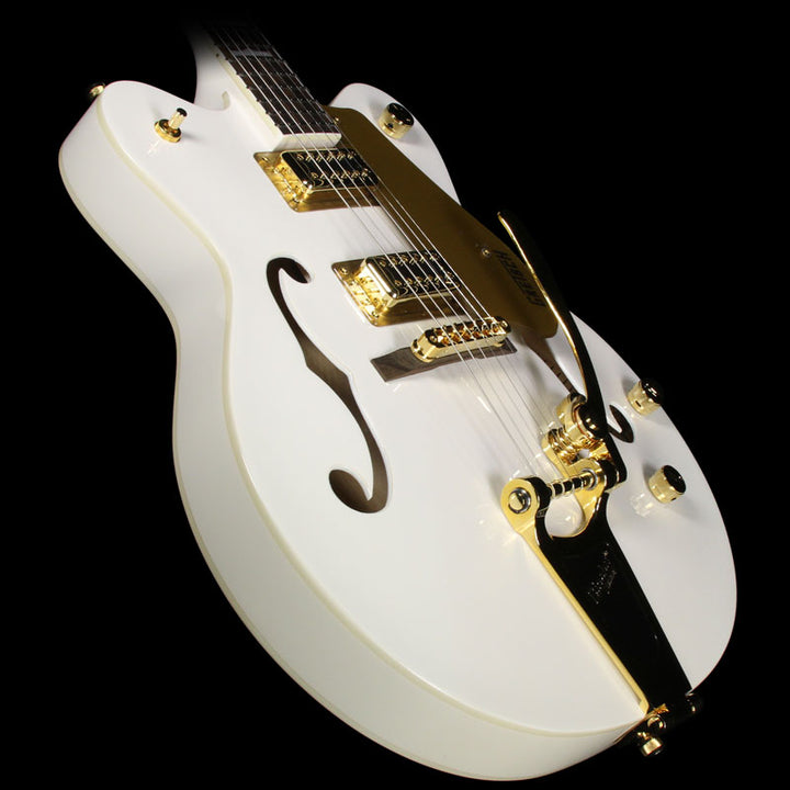 Gretsch G5422TDCG Electromatic Double Cutaway Electric Guitar Snow Crest White