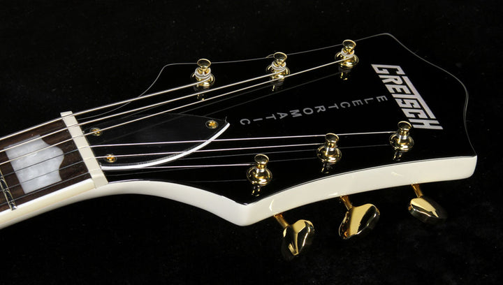Gretsch G5422TDCG Electromatic Double Cutaway Electric Guitar Snow Crest White