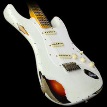 Fender Custom Shop 2016 NAMM Display 1956 Mischief Maker Stratocaster Electric Guitar Olympic White over 3-Tone Sunburst