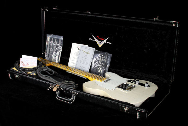 Fender Custom Shop 2016 NAMM Display Postmodern Telecaster Electric Guitar Aged White Blonde