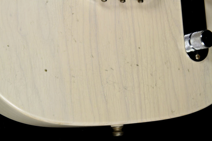 Fender Custom Shop 2016 NAMM Display Postmodern Telecaster Electric Guitar Aged White Blonde