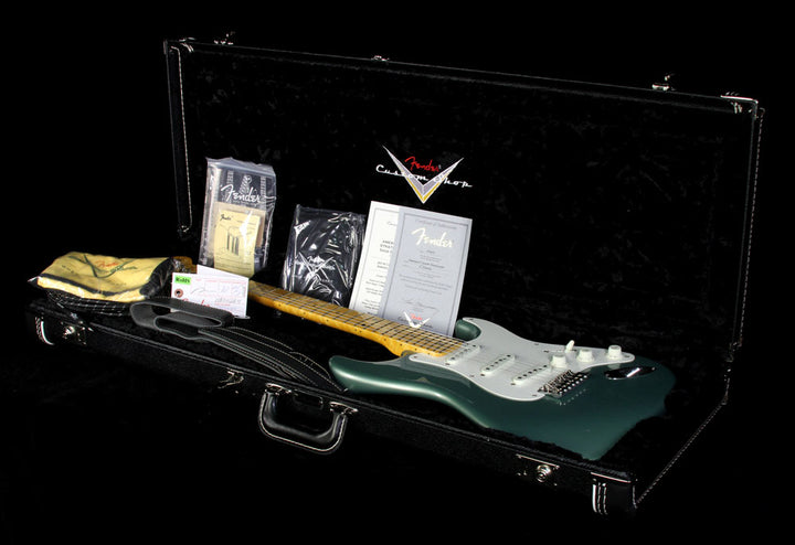 Fender Custom Shop 2016 NAMM Display American Custom Stratocaster Sage Green Metallic