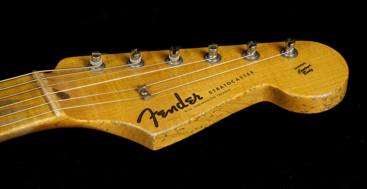 Fender Custom Shop 2016 NAMM Display 1957 Stratocaster Heavy Relic Electric Guitar Lake Placid Blue over Pink Paisley