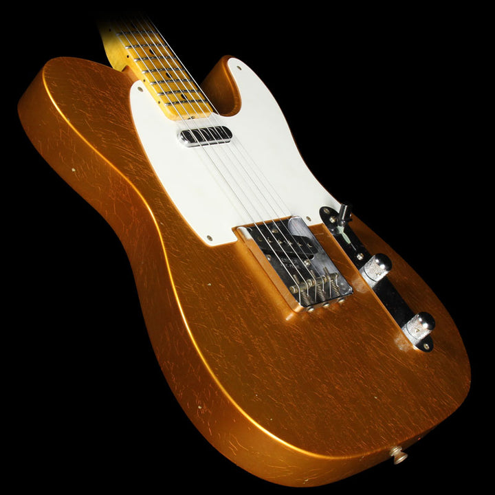 Fender Custom Shop 2016 NAMM Display 1955 Telecaster Journeyman Relic Electric Guitar Faded Candy Tangerine