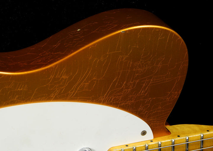 Fender Custom Shop 2016 NAMM Display 1955 Telecaster Journeyman Relic Electric Guitar Faded Candy Tangerine