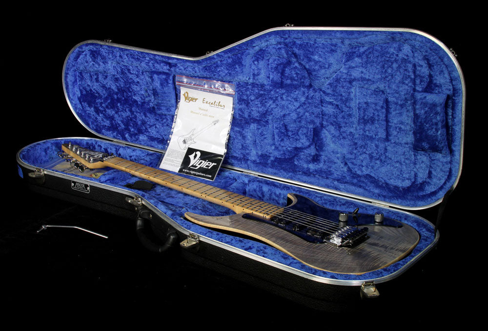 Used 2008 Vigier Excalibur Special Electric Guitar Transparent Steel — 6