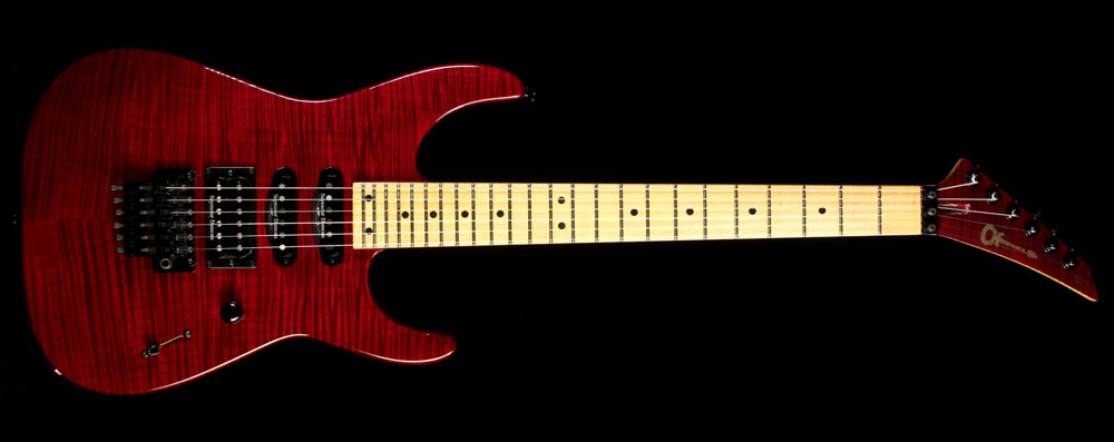 Used 2005 Charvel Custom Shop San Dimas Electric Guitar Transparent Purple — 2
