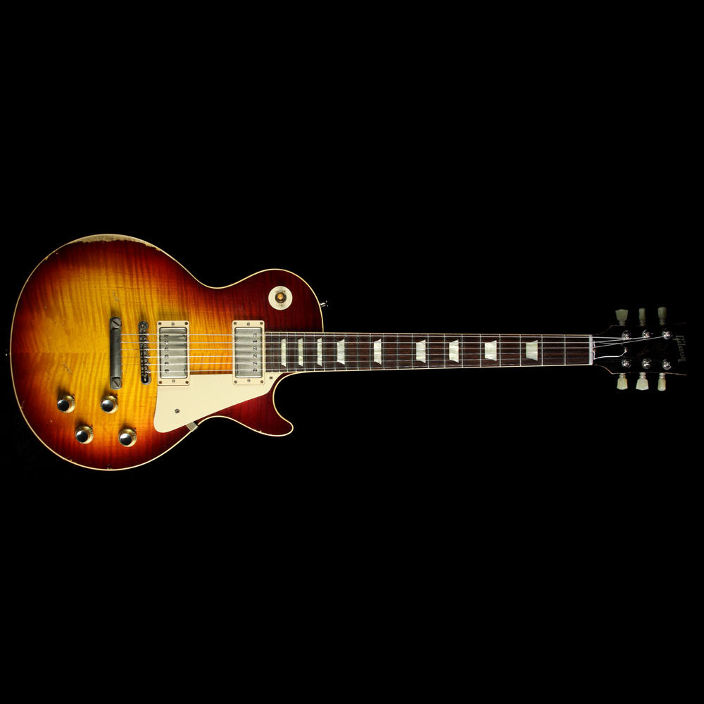 Used 2014 Gibson Custom Shop Murphy Aged 1960 Les Paul Reissue Electric Guitar Aged Bourbon Burst — 2