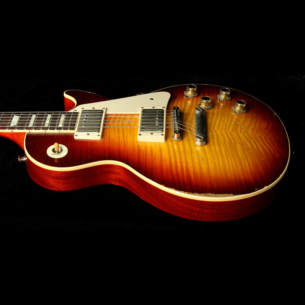 Used 2014 Gibson Custom Shop Murphy Aged 1960 Les Paul Reissue Electric Guitar Aged Bourbon Burst — 5
