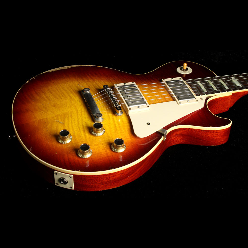Used 2014 Gibson Custom Shop Murphy Aged 1960 Les Paul Reissue Electric Guitar Aged Bourbon Burst — 6