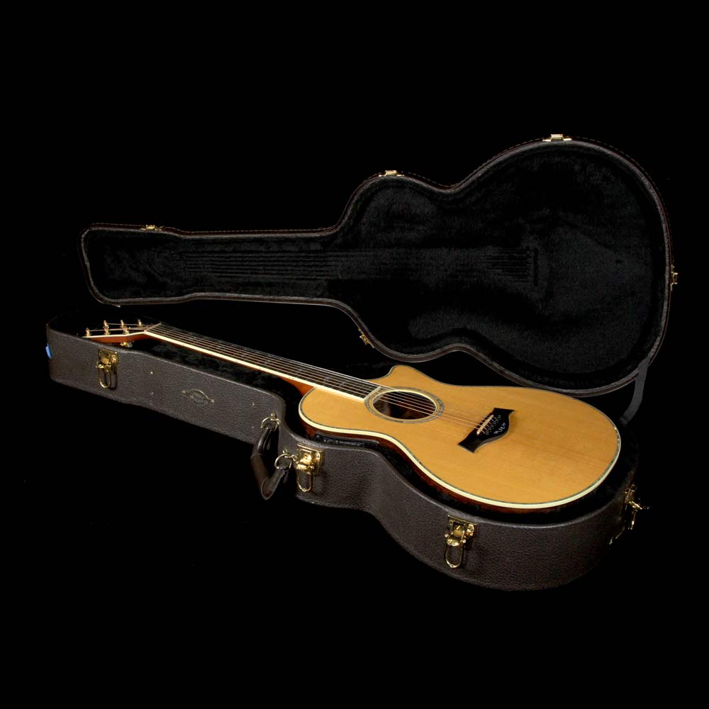Used 2002 Taylor 912ce Grand Concert Acoustic Guitar Natural — 5