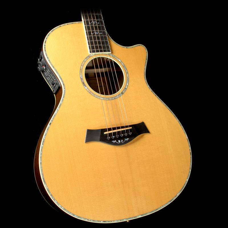 Used 2002 Taylor 912ce Grand Concert Acoustic Guitar Natural — 1