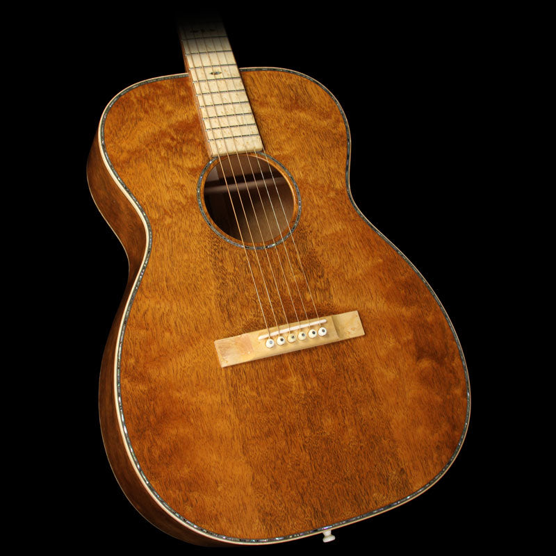 Used Martin Custom Shop 2016 NAMM Display 00-14 Quilt Mahogany Acoustic Guitar Natural — 1